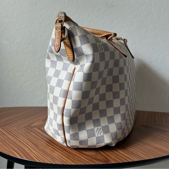 Louis Vuitton Damier Azur Riviera MM Zipper Handbag - Picture 14 of 16